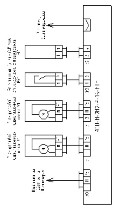 Схема подключения внешних проводок